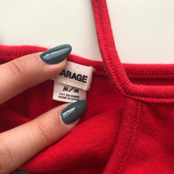 Garage M Red Tank - Picture 2 of 3